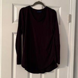 Apt. 9 | Black Long Sleeve V Neck Sweater | Size M